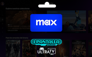 MAX 1 Pantalla